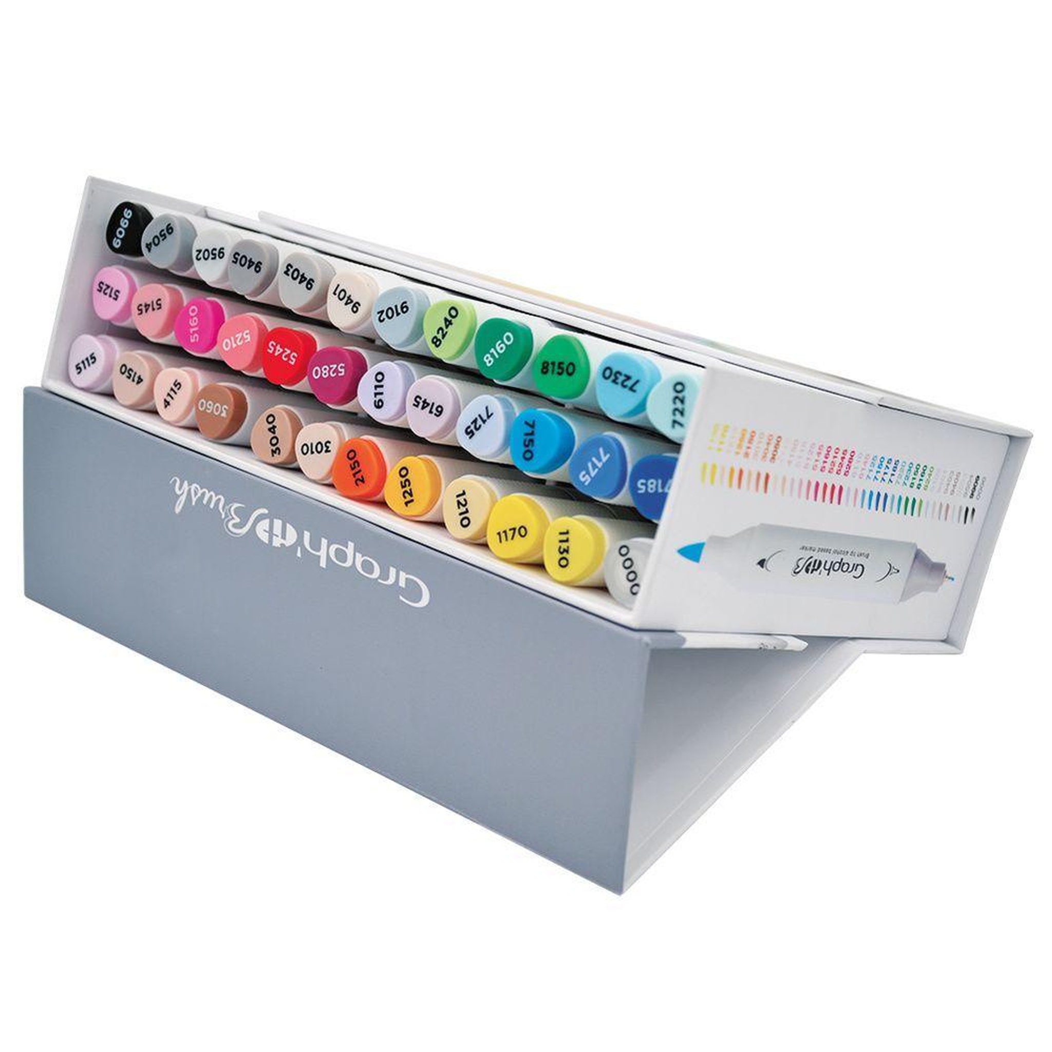 Graph it Set 36 marqueurs Graph'It Brush & Extra Fine - Essentiels
