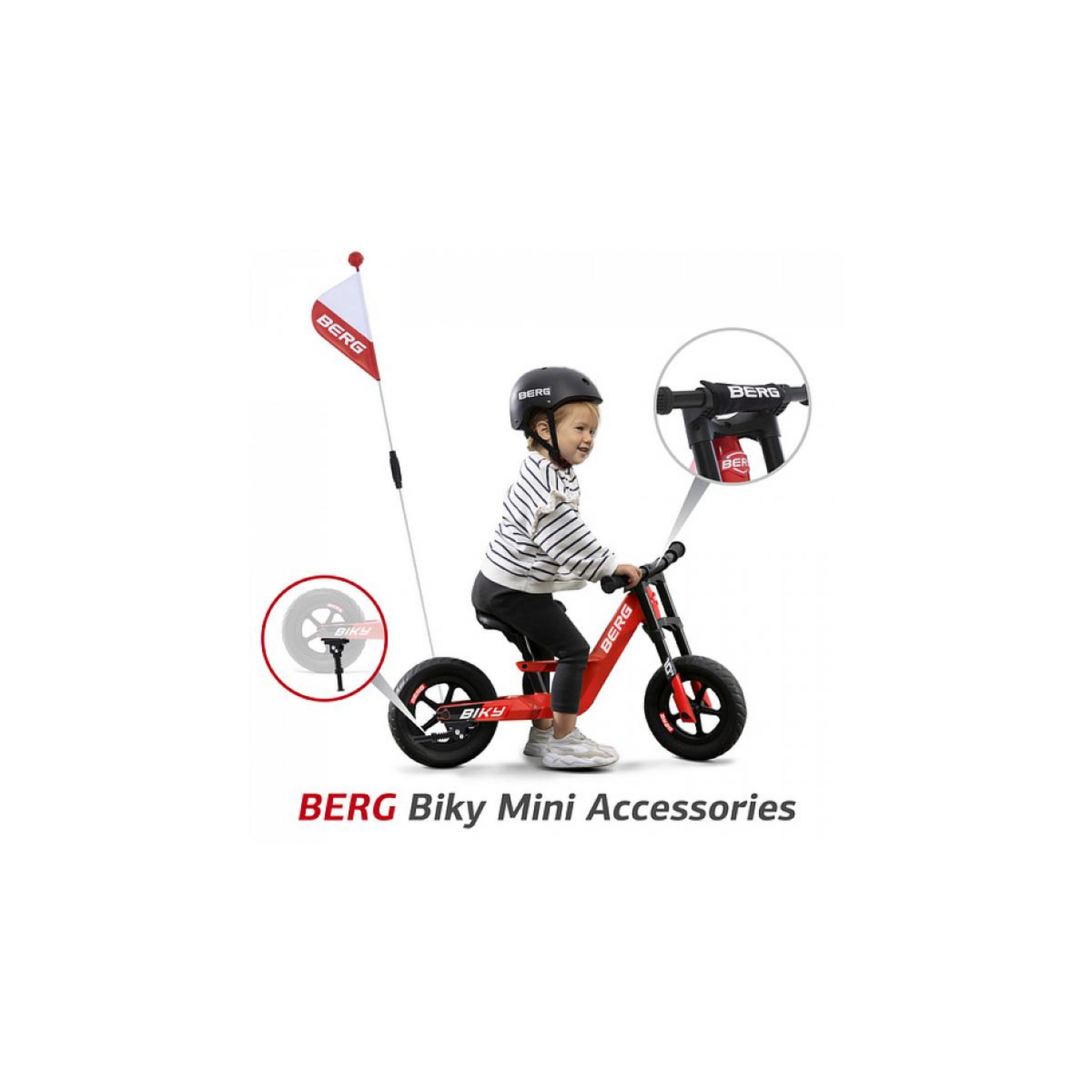 Voir la diapositive 2 : Berg Béquille pour vélo d'équilibre Biky