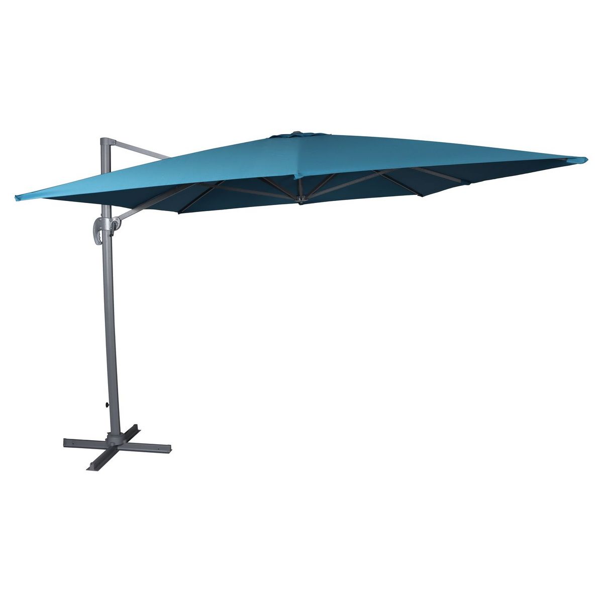 GARDENSTAR Parasol déporté - Aluminium - 3x4m - Crépuscule