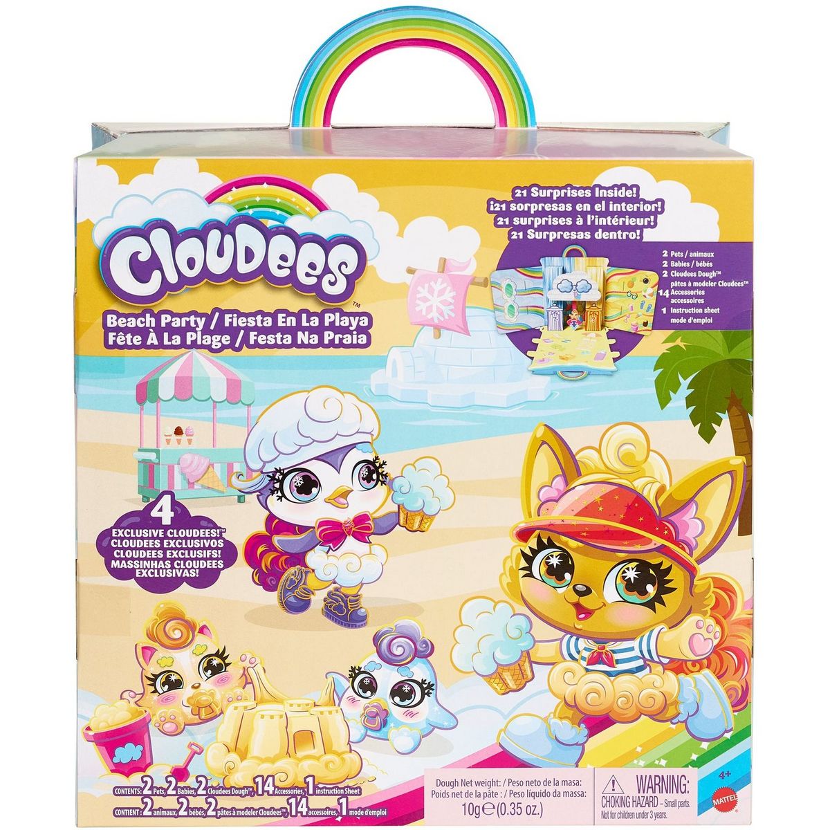 MATTEL Coffret Fête à la plage - Cloudees