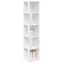 Voir la diapositive 4 : VIDAXL Armoire d'angle Blanc 33x33x164,5 cm Bois d'ingenierie