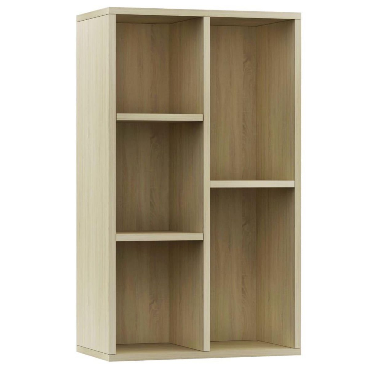 VIDAXL Bibliotheque/Buffet Chene sonoma 50x25x80 cm Bois d'ingenierie
