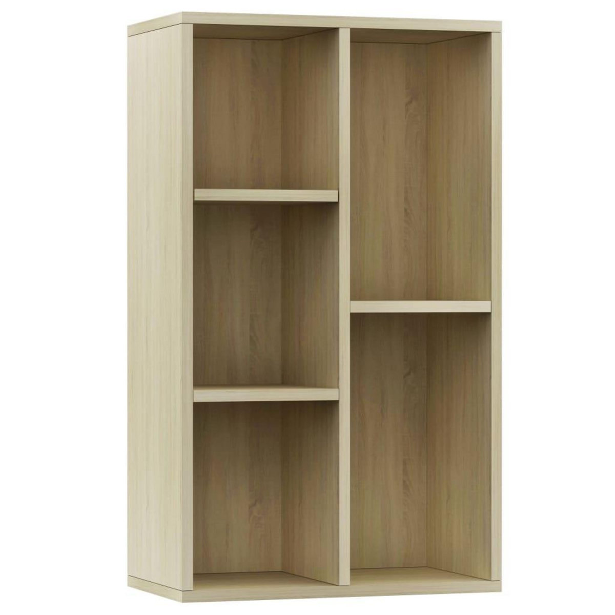 VIDAXL Bibliotheque/Buffet Chene sonoma 50x25x80 cm Bois d'ingenierie