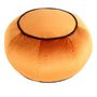Voir la diapositive 1 : Paris Prix Pouf Rond en Velours  Taj Mahal  65cm Bronze