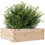 Voir la diapositive 4 : VIDAXL Jardiniere 70x70x23 cm bois de pin massif