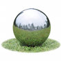 Voir la diapositive 1 : VIDAXL Sphere de fontaine de jardin avec LED Acier inoxydable 20 cm