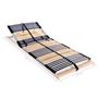 Voir la diapositive 6 : VIDAXL Sommiers a lattes sans matelas 2 pcs avec 42 lattes 70x200 cm