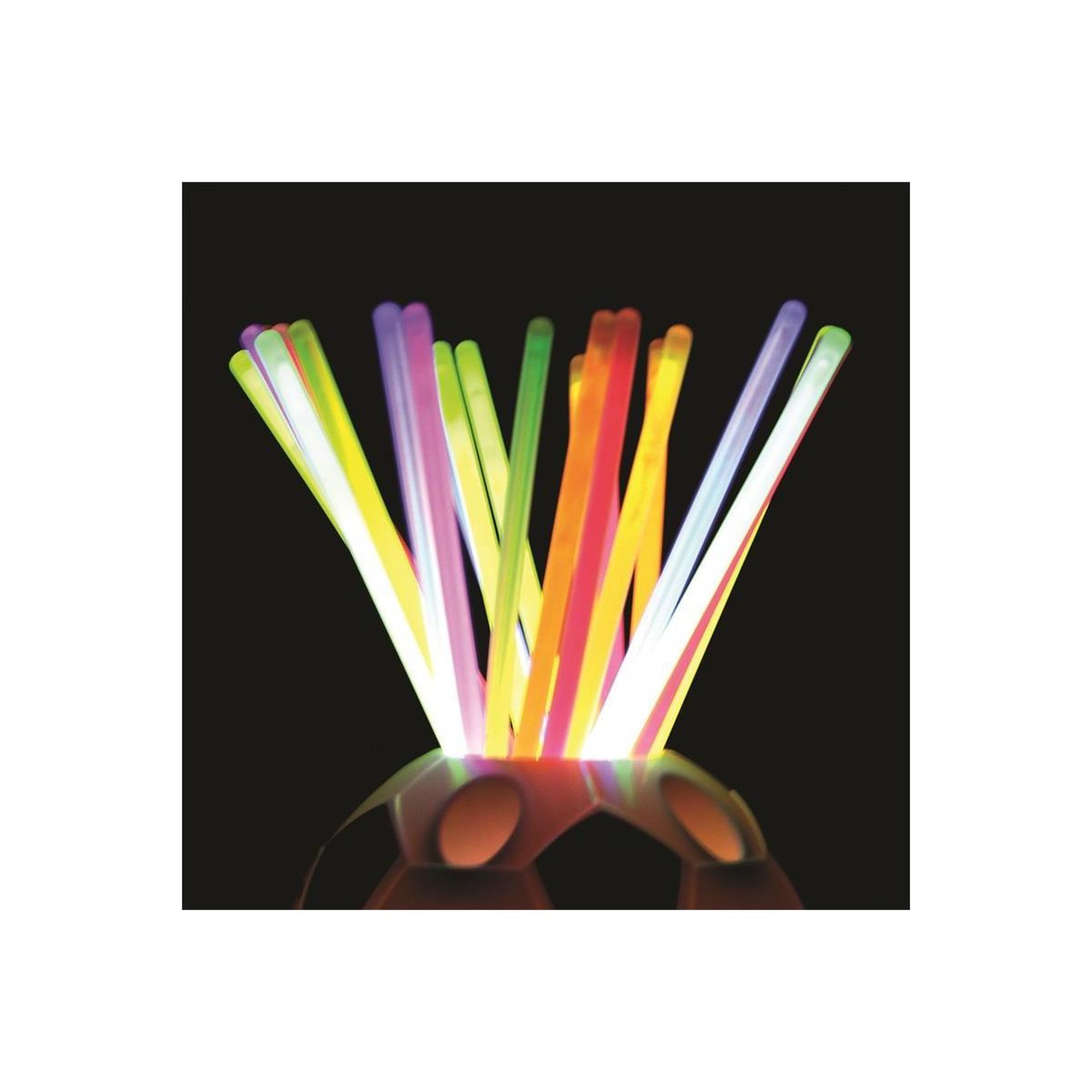 Voir la diapositive 3 : PARTY TIME Lot de 50 sticks  lumios  20cm multicolore