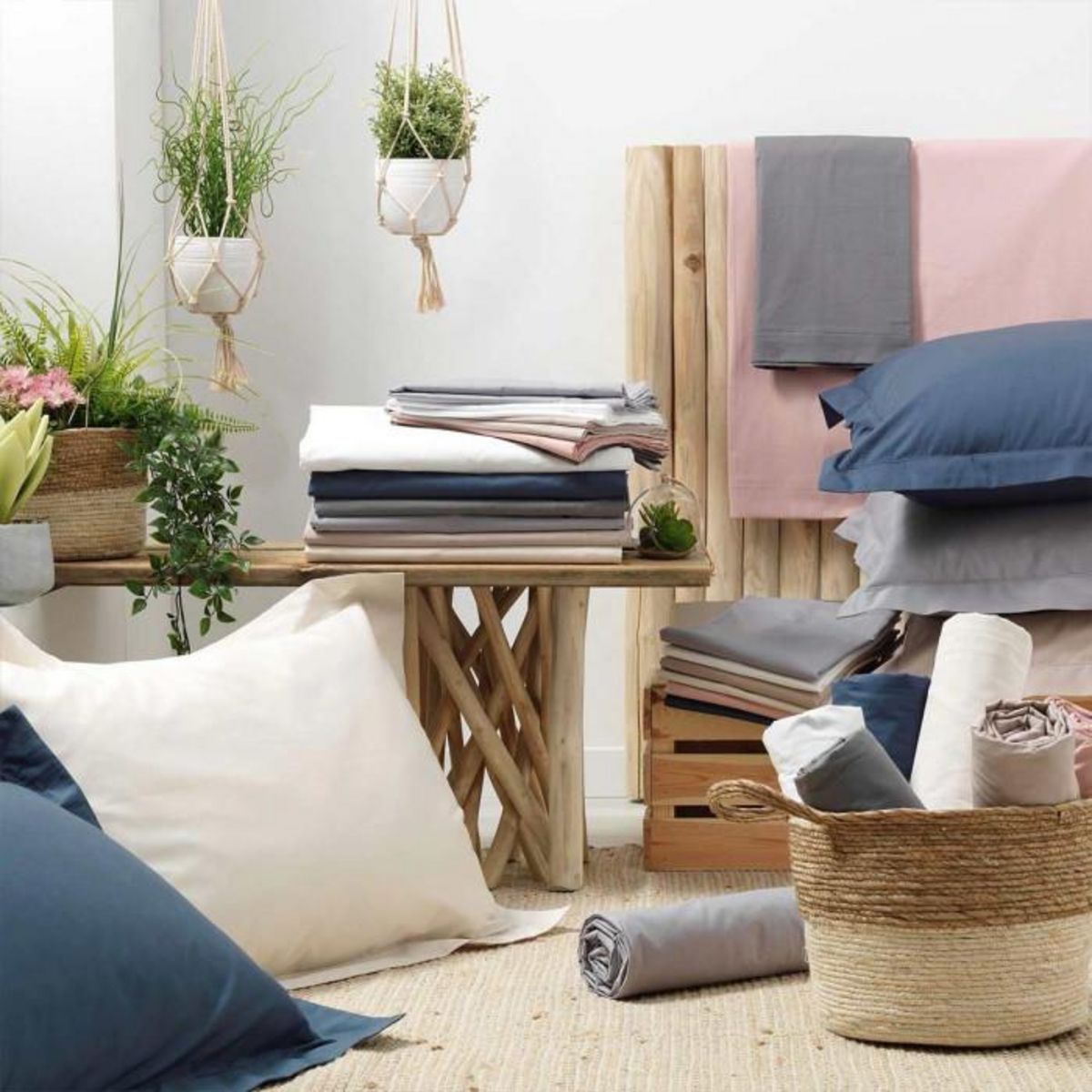 Paris Prix Drap Plat  Percaline  240x300cm Lin