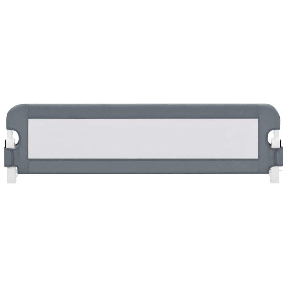 VIDAXL Barriere de lit enfant Gris 150x42 cm Polyester