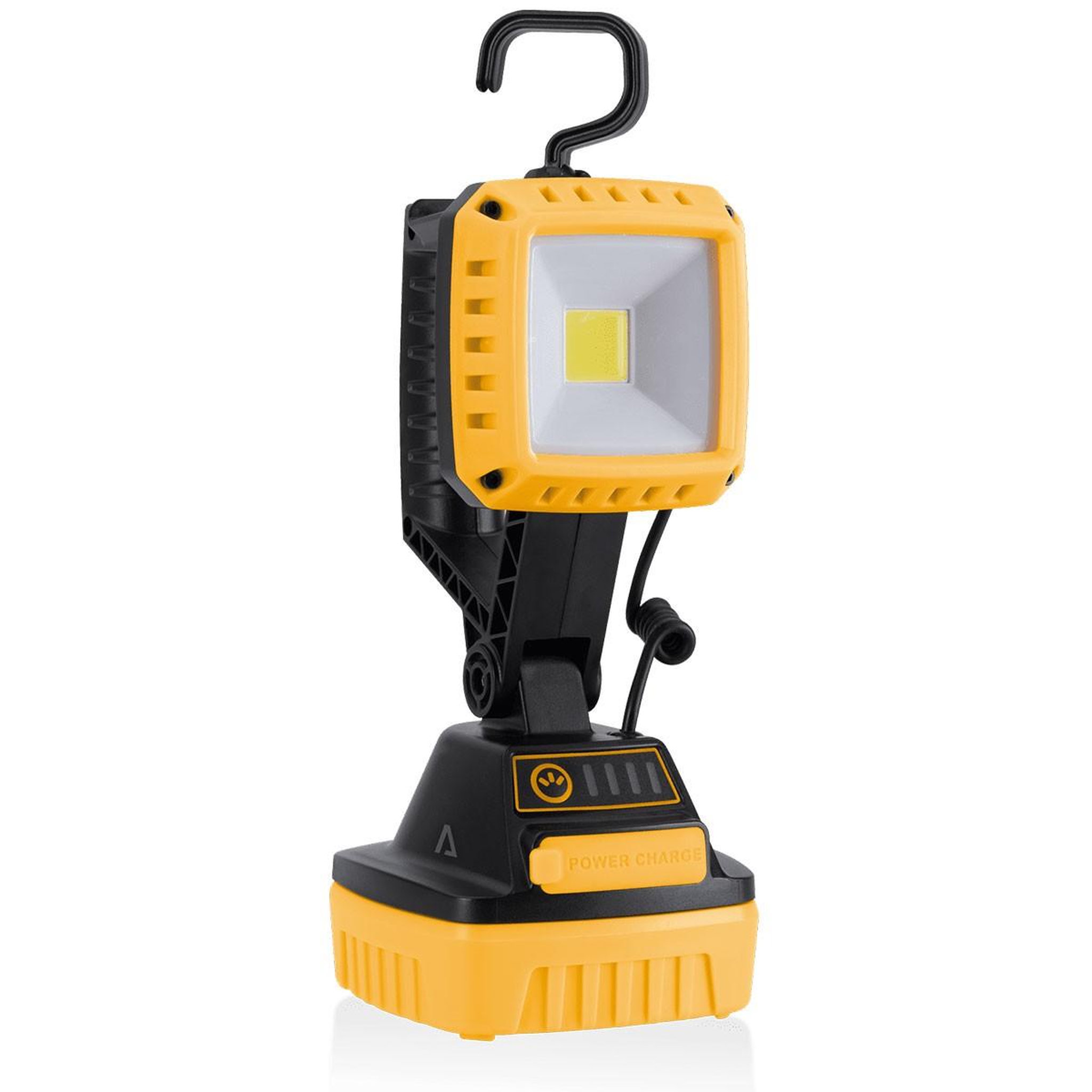 ASLO Lampe de poche LED 10W Portée 44m Base aimantée 1000Lm 6000K 4 modes Orientable ASLO