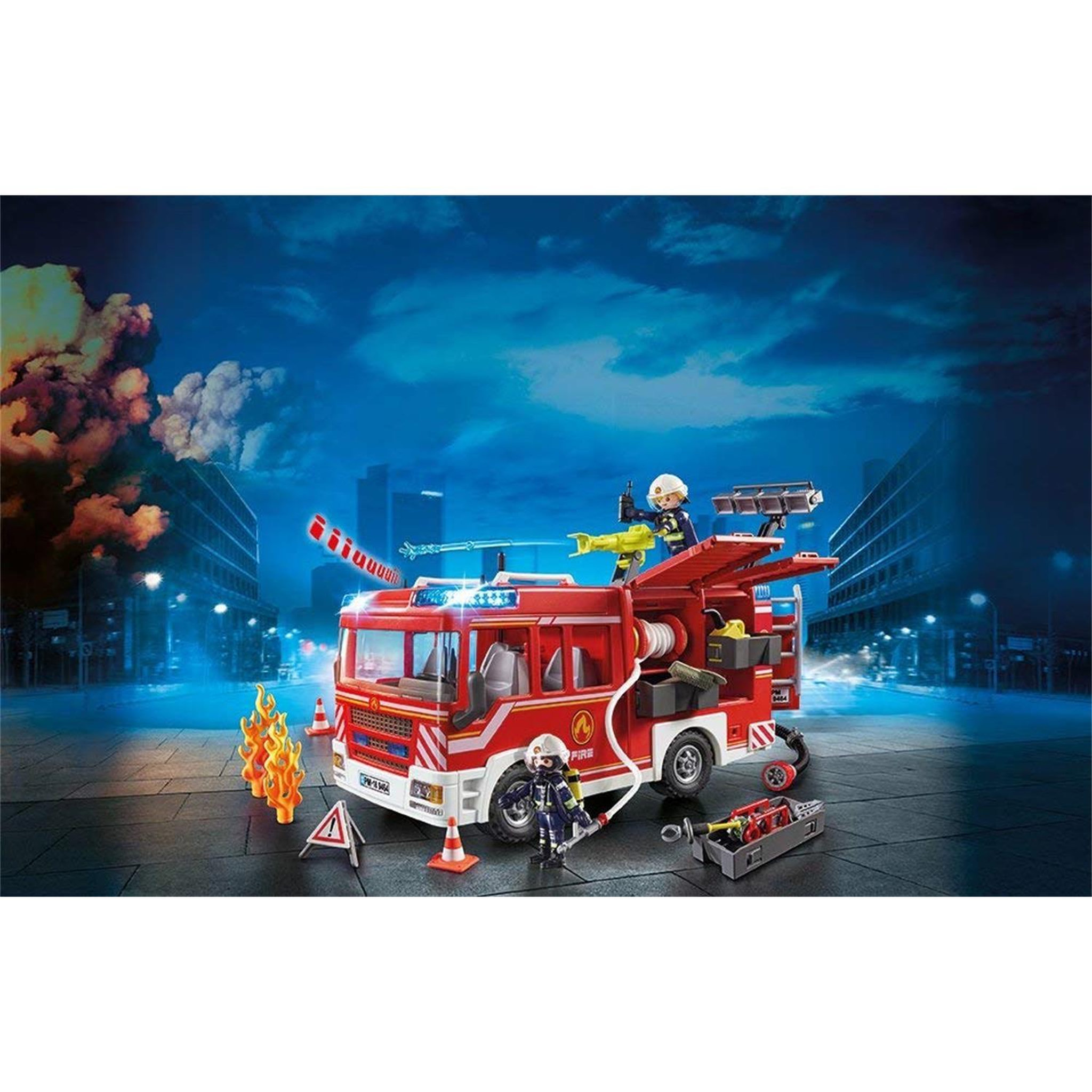 Voir la diapositive 3 : PLAYMOBIL City Action - Set de 2 Boîtes Playmobil sur le thème des pompiers