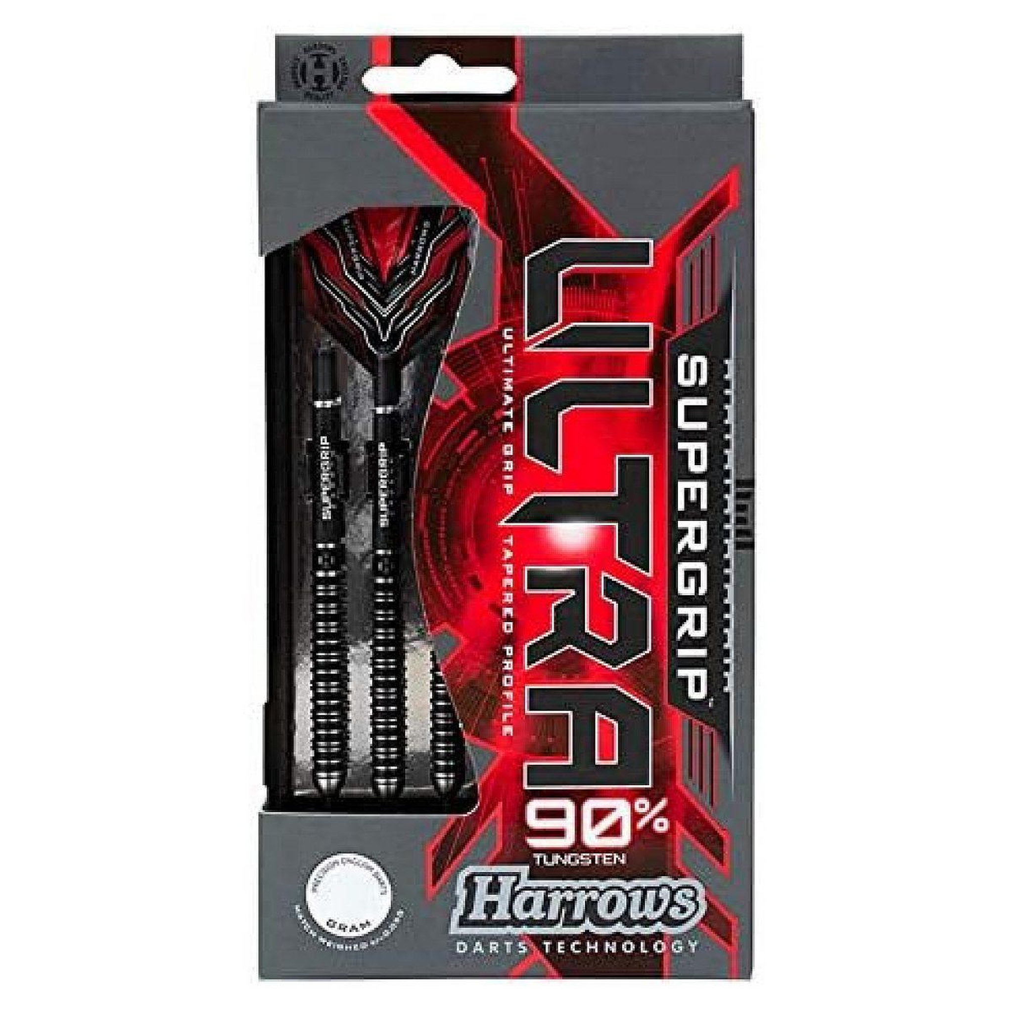 Harrows Fléchettes supergrip ultra 90 steel 30g r