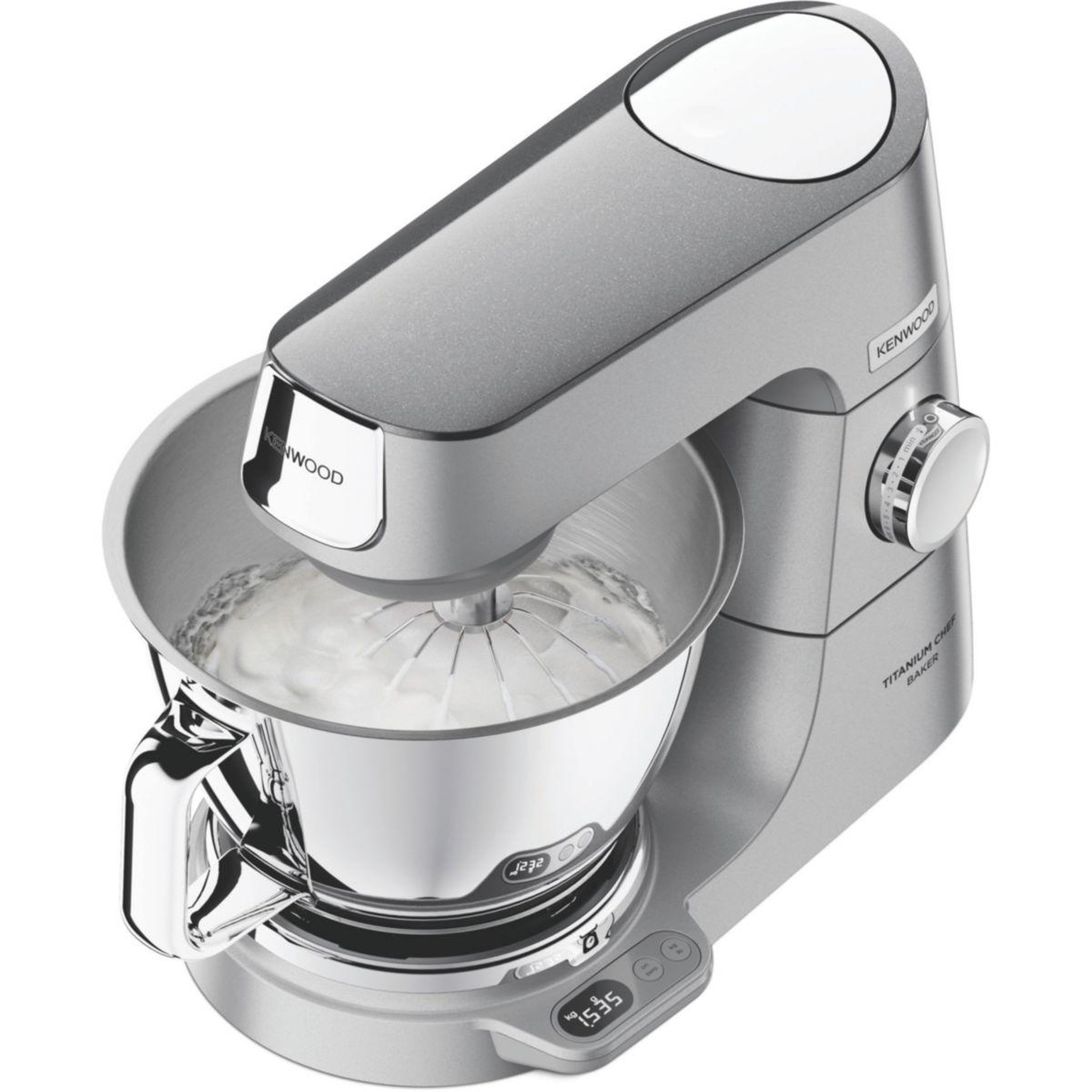Voir la diapositive 4 : KENWOOD Robot pâtissier kvc85.314si titanium chef baker