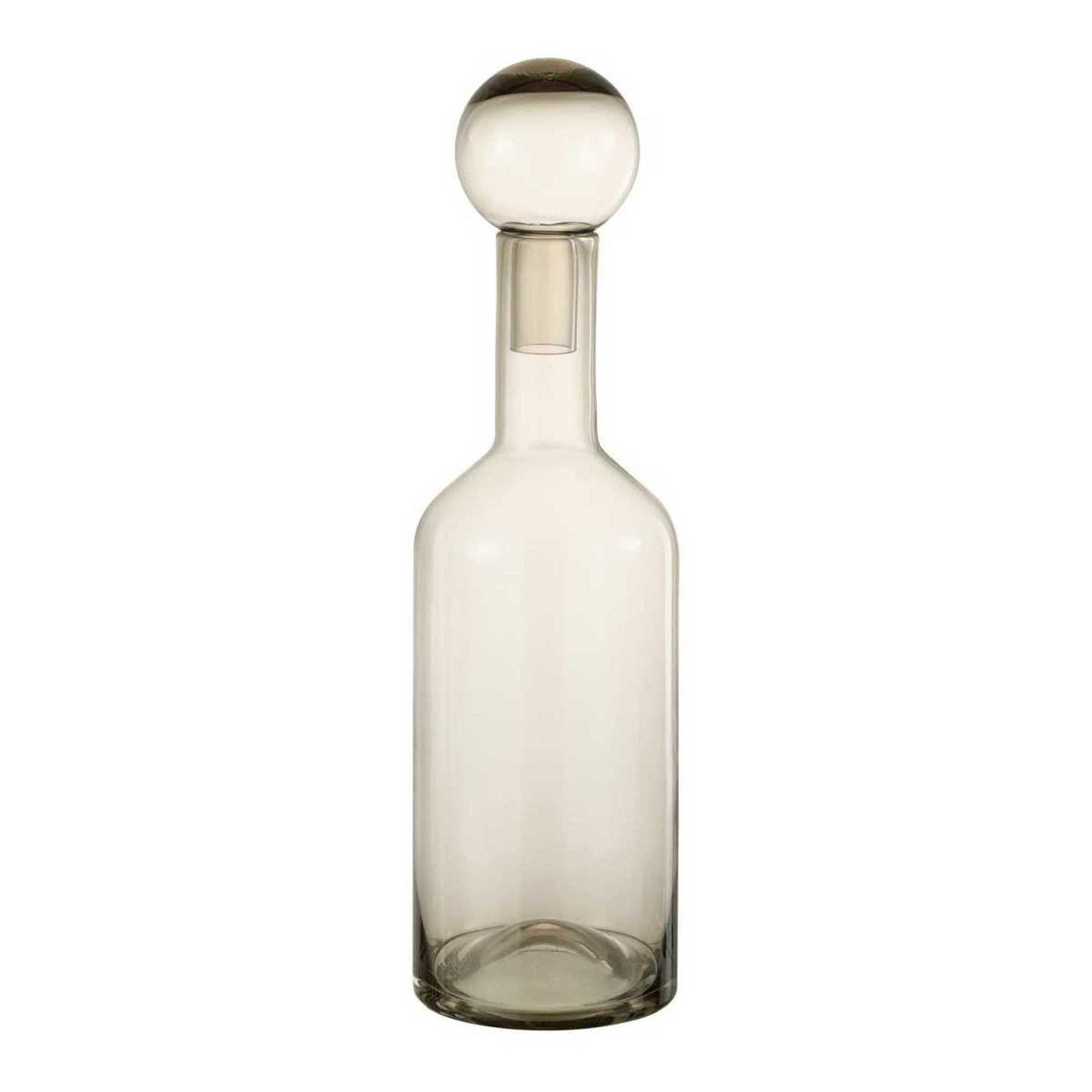 J-LINE Bouteille en verre  norma  55cm gris