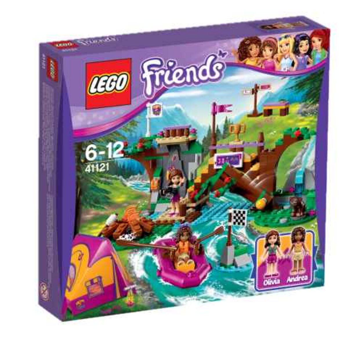 LEGO Friends 41121 - Rafting à la base d'aventure