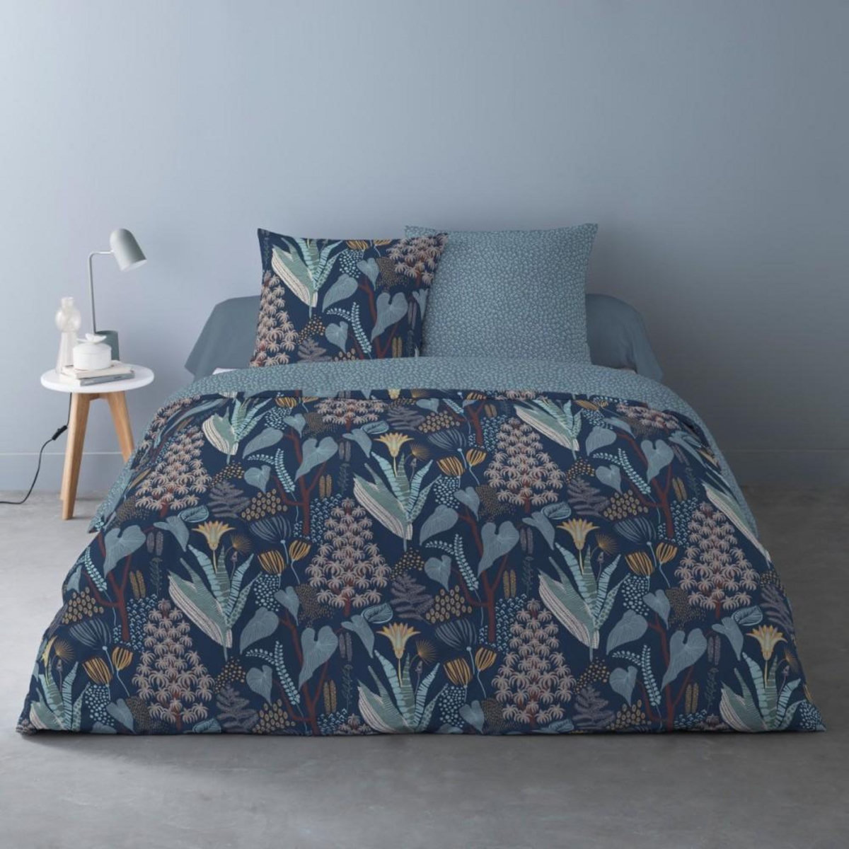 Dourev Housse de couette 240x220 CALAO + 2 taies matière Polaire