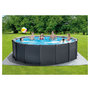 Voir la diapositive 1 : INTEX Piscine tubulaire ronde - 478x124cm - GRAPHITE