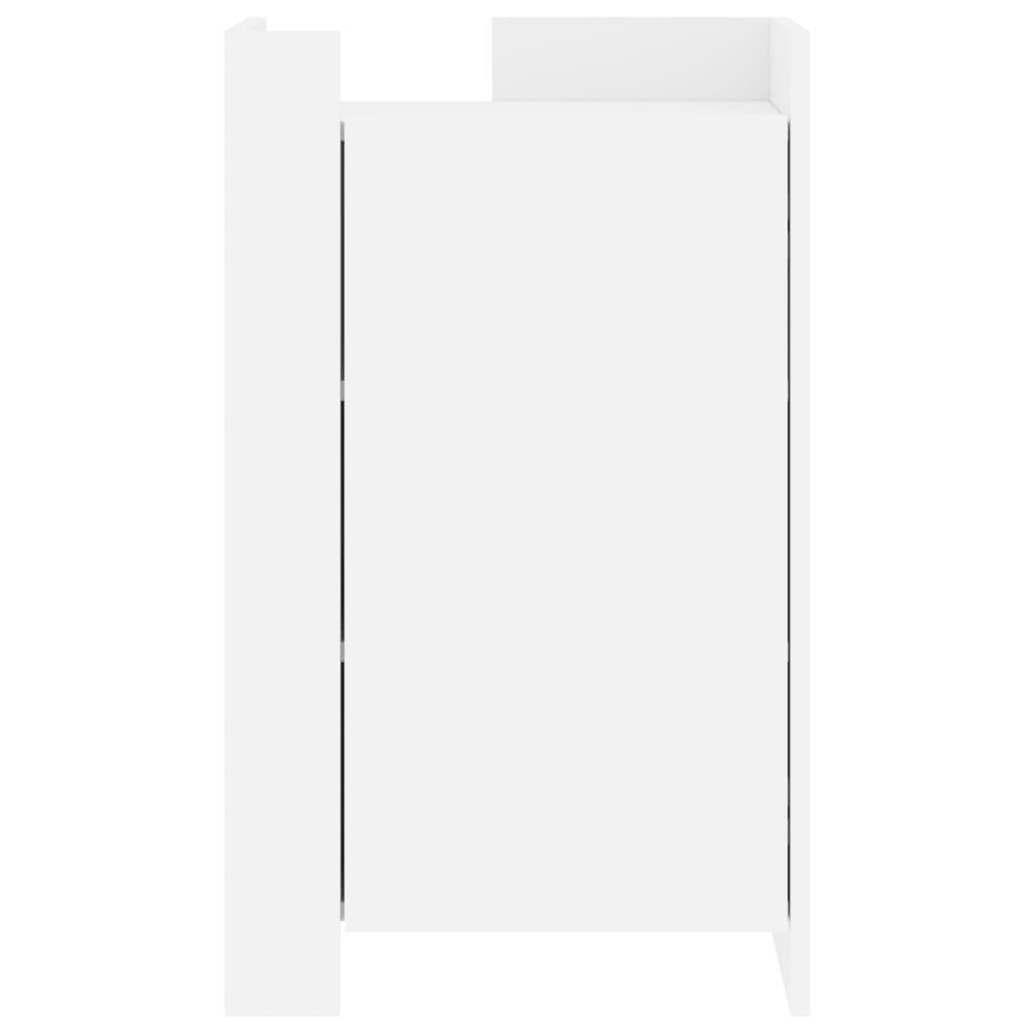 Voir la diapositive 4 : VIDAXL Buffet blanc 45x35x75 cm bois d'ingenierie