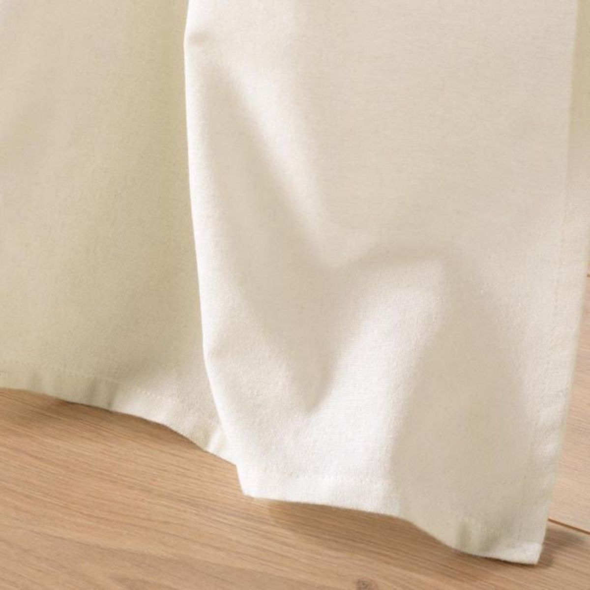 Paris Prix Rideau à Œillets Jacquard  Camalia  140x240cm Beige