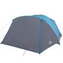 Voir la diapositive 6 : VIDAXL Tente familiale avec porche 6 personnes bleu imperméable