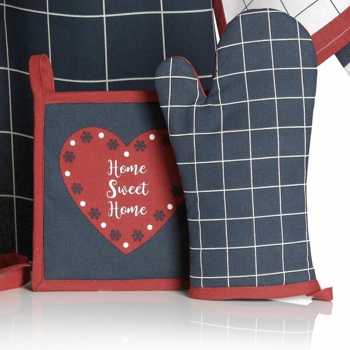 Les Ateliers du Linge Gant et manique imprimés