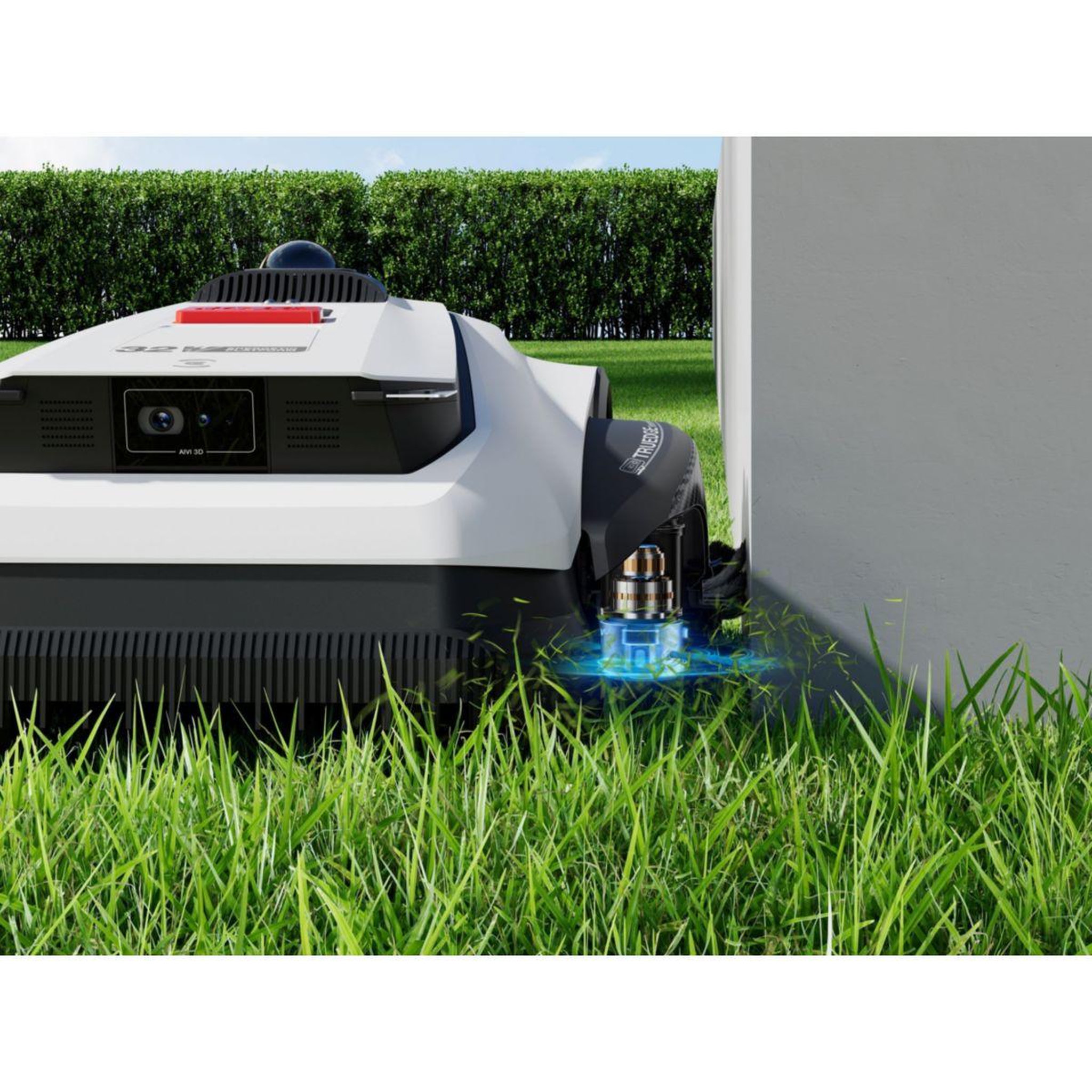 Voir la diapositive 4 : ECOVACS Robot tondeuse GOAT A1600 sans fil périphérique, 1600 m² de superficie, coupe bordures TruEdge