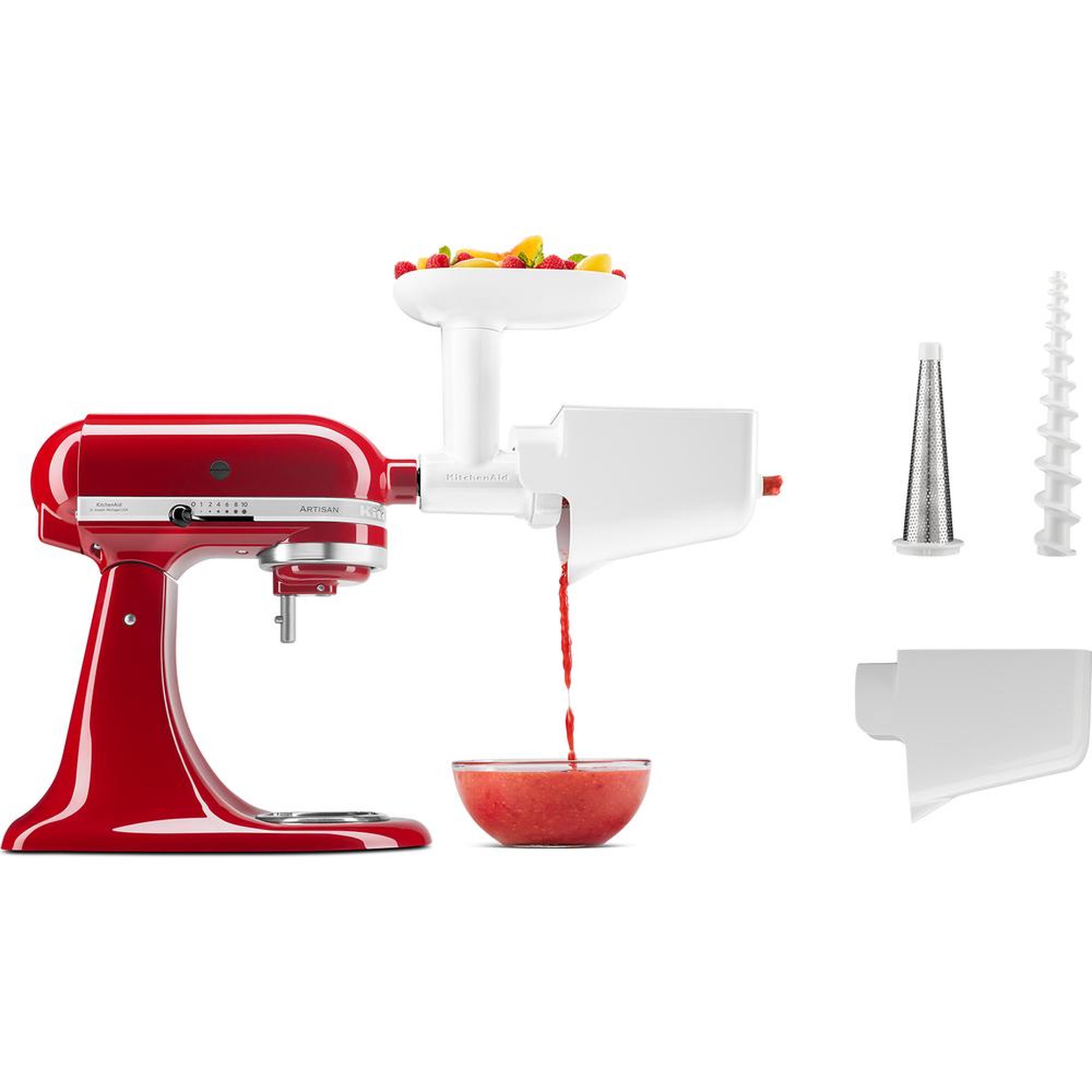 Voir la diapositive 3 : KitchenAid Kit de 3 accessoires pour robot artisan - 5KSM2FPPC
