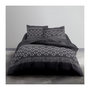 Voir la diapositive 3 : Today TODAY Parure de lit Coton 1 personne - 140x200 cm - Imprimé Gris Gael