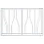 Voir la diapositive 3 : VIDAXL Table console argente 110x30x70 cm acier inoxydable et verre
