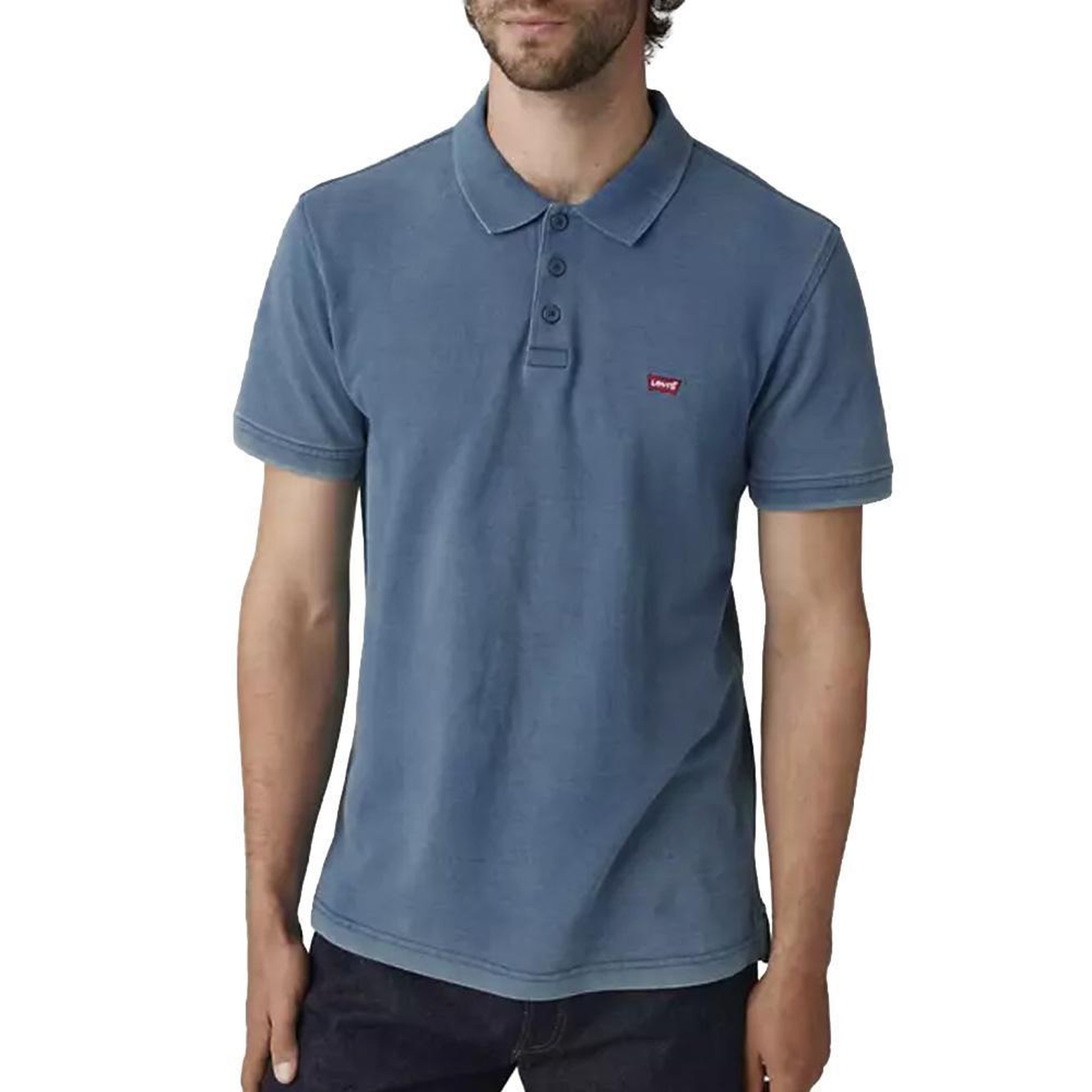 Levi's Polo bleu homme levi's indigo. Coloris disponibles : Bleu