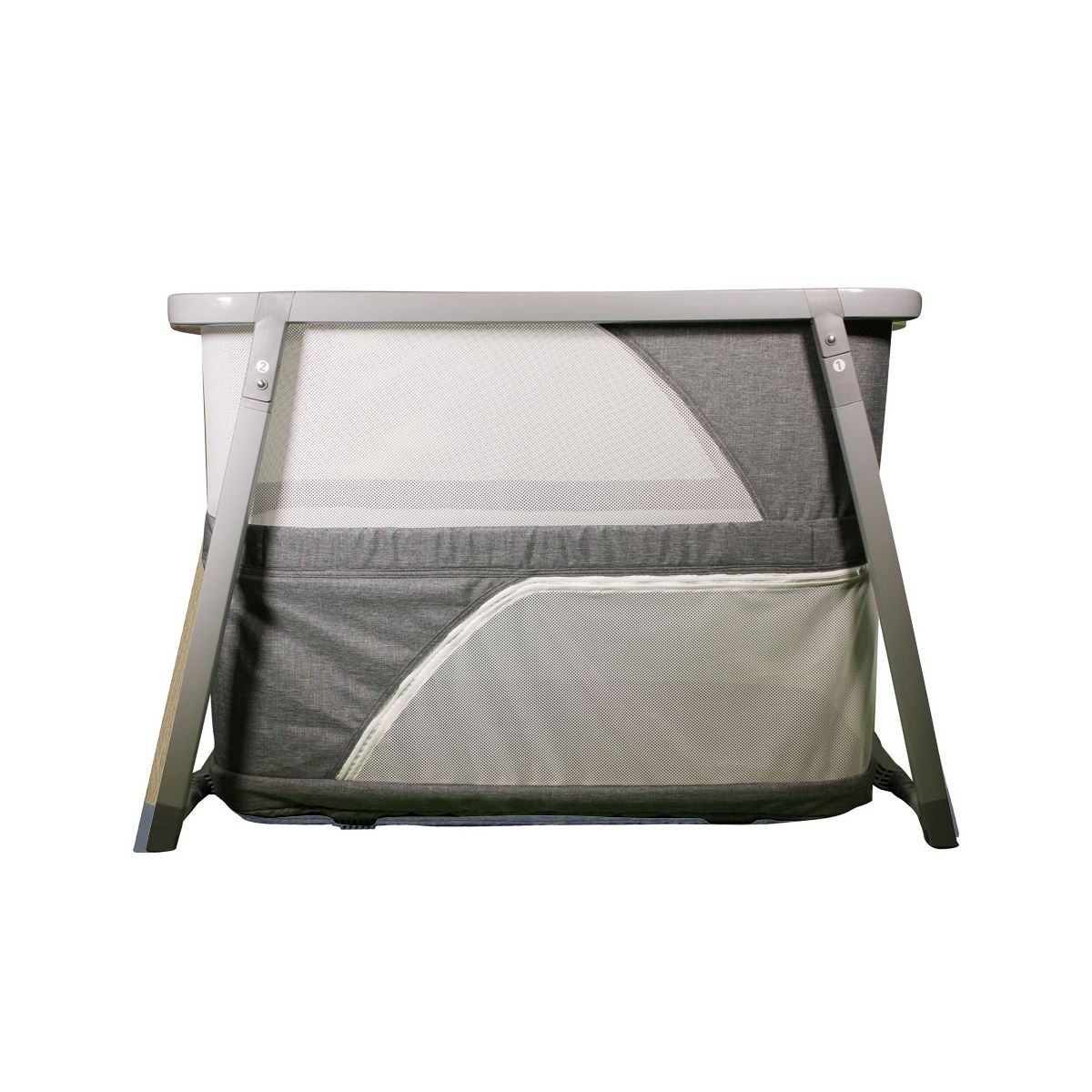 NANIA Lit pliant bébé 3 en 1 LIDO gris