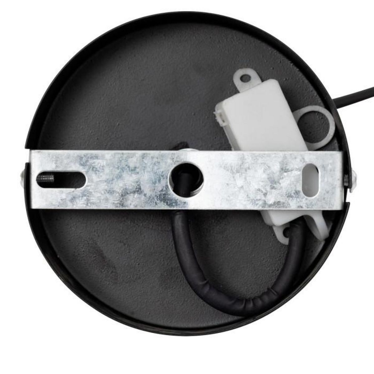 ATMOSPHERA Lampe Suspension Champignon  Savio  27cm Noir