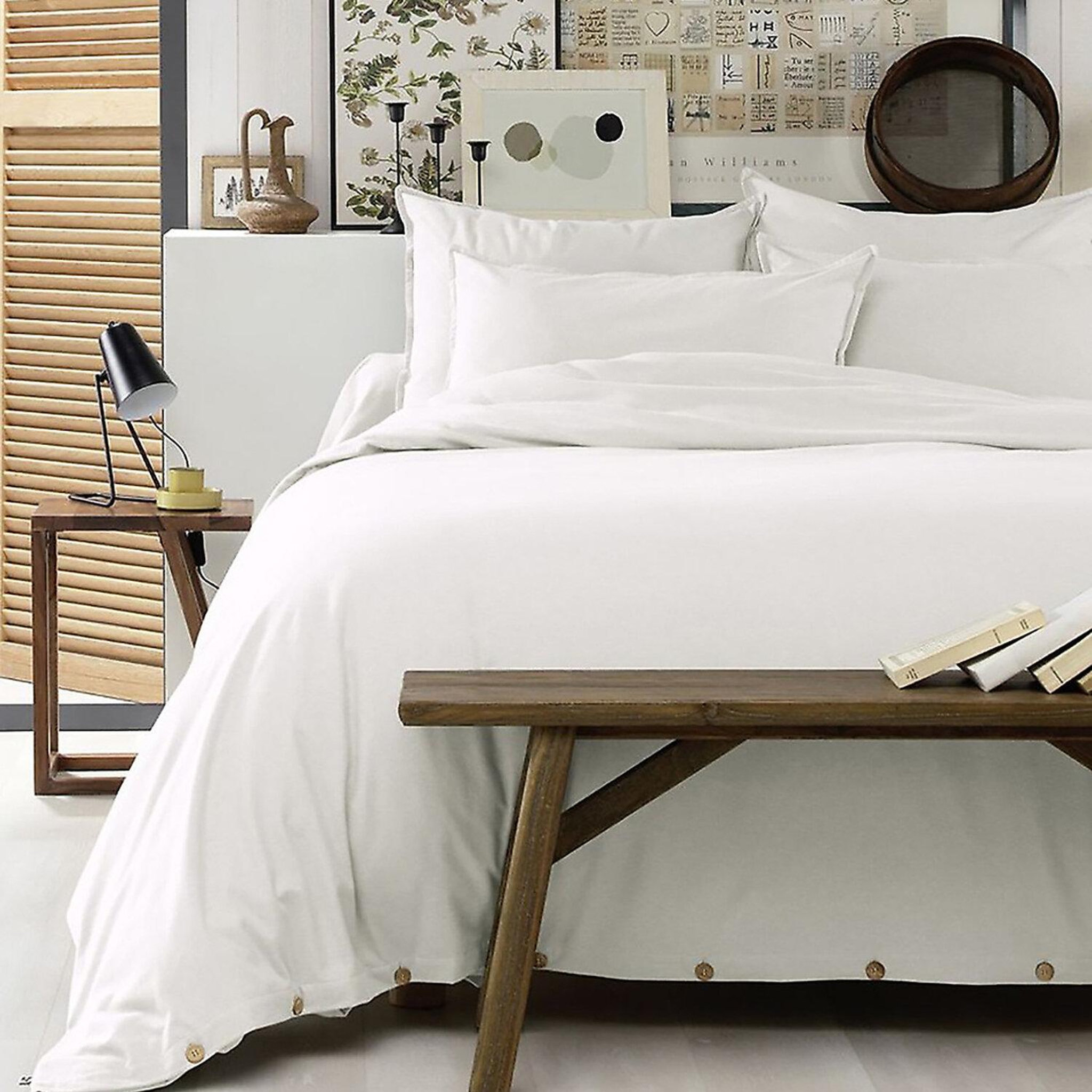 Voir la diapositive 4 : Home collection Housse de couette 100%flanelle