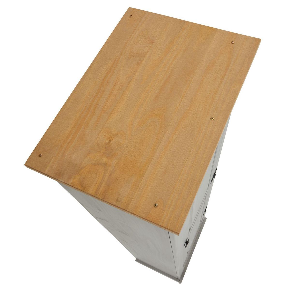 IDIMEX Armoire TEQUILA avec 1 porte et 2 tiroirs, en pin massif