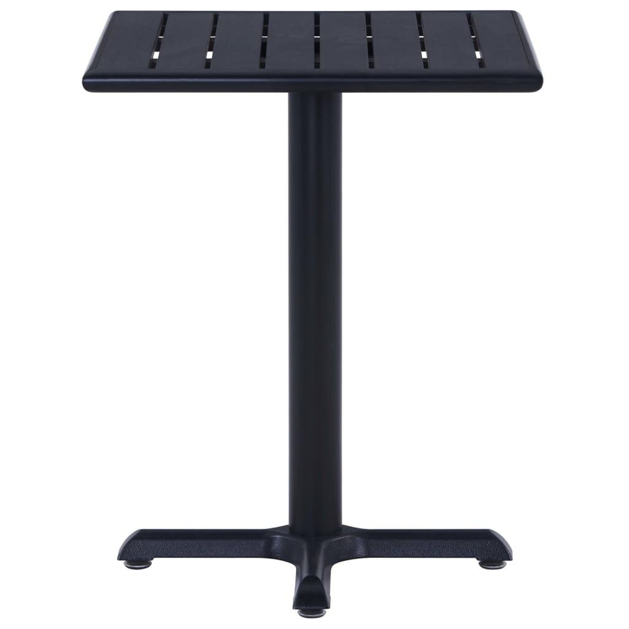 Voir la diapositive 3 : VIDAXL Table de jardin Noir 60x60x75 cm