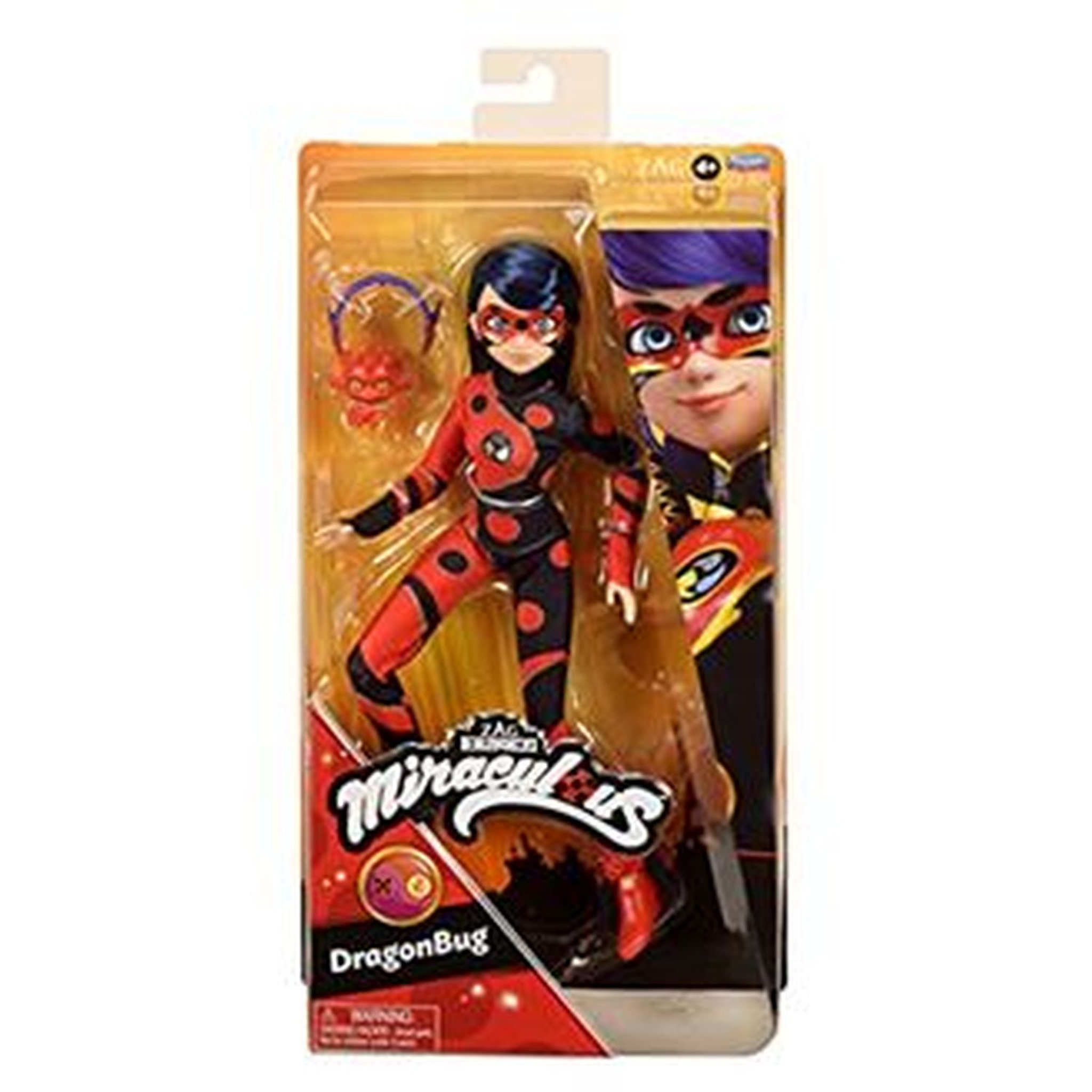 BANDAI Poupée articulée 26 cm Ladybug Dragon Miraculous