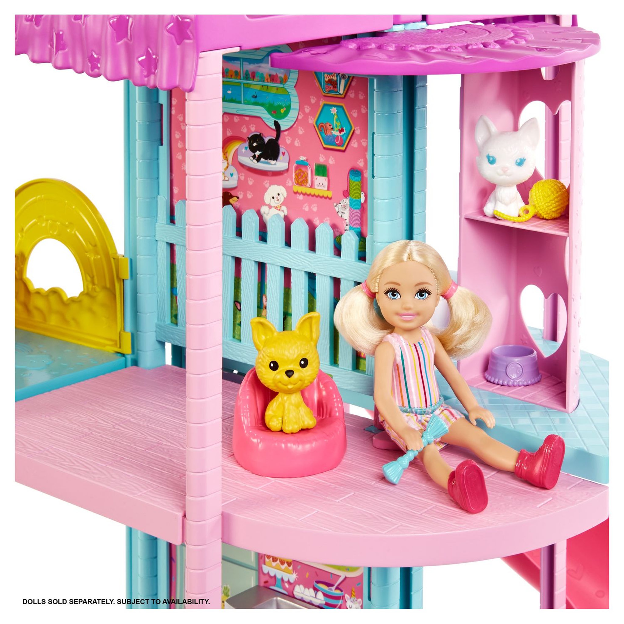 Voir la diapositive 4 : BARBIE La maison de Chelsea