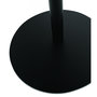 Voir la diapositive 6 : Paris Prix Table d'Appoint Ovale en Métal  Melisa  45cm Noir