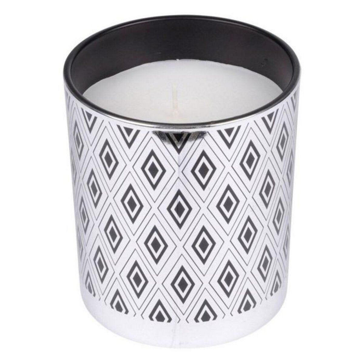 Paris Prix Bougie Parfumée Imprimée en Verre  Élégant  10cm Argent