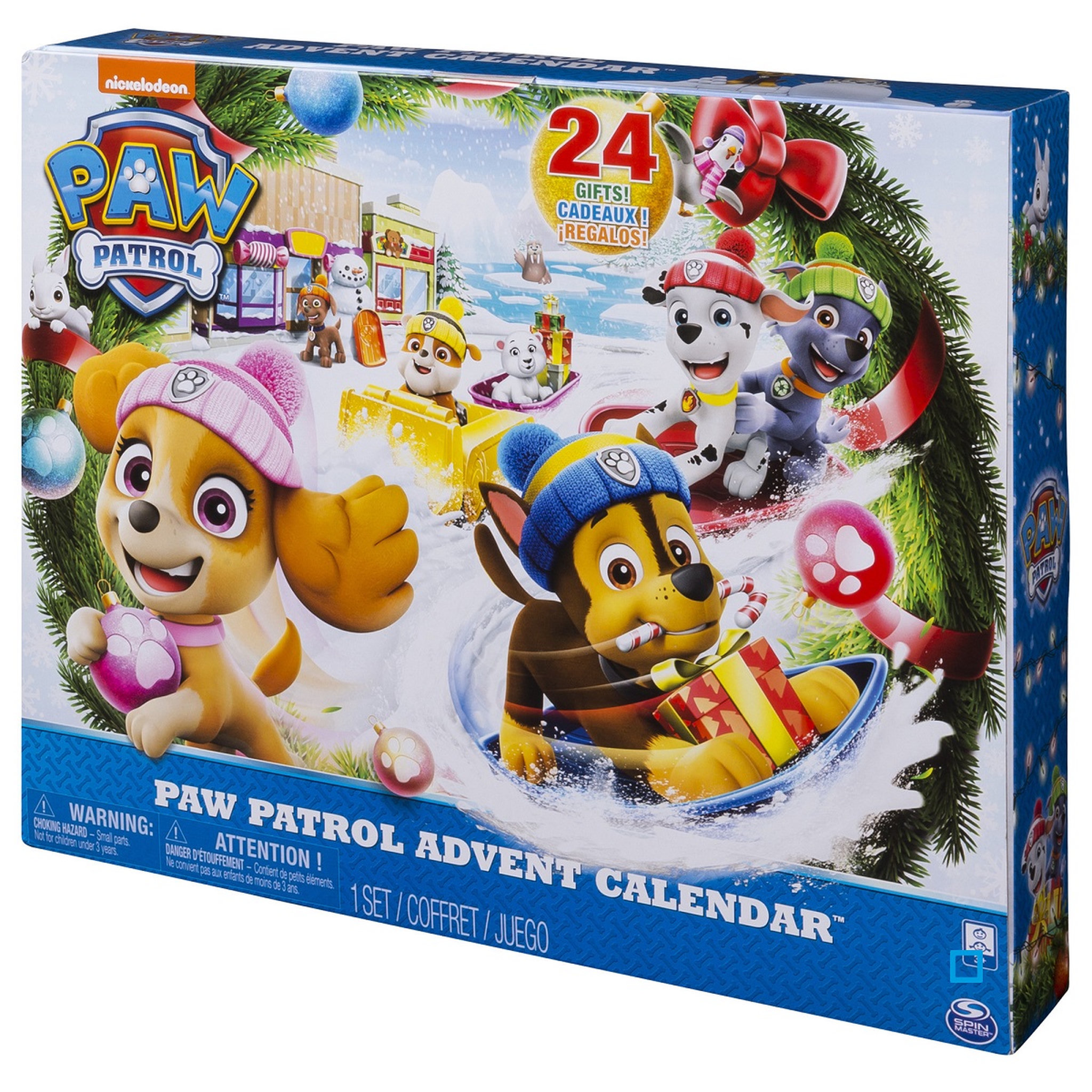 Voir la diapositive 1 : SPIN MASTER Calendrier de l'Avent -Pat'Patrouille 