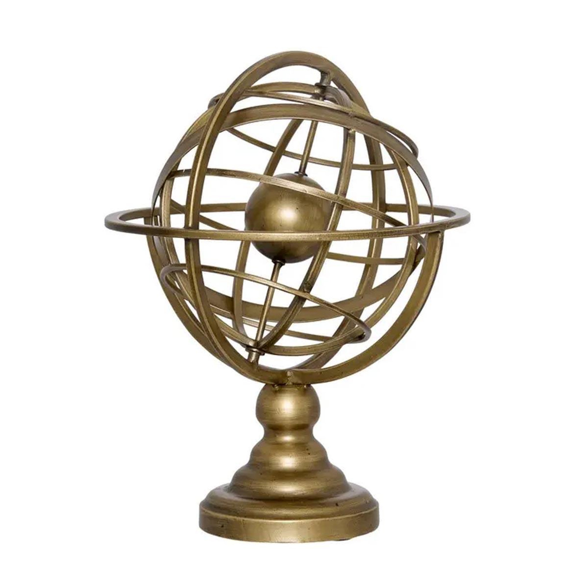 ATMOSPHERA Globe déco en métal  sia  34cm doré