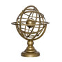 Voir la diapositive 1 : ATMOSPHERA Globe Déco en Métal  Sia  34cm Doré