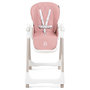 Voir la diapositive 3 : BEBELISSIMO Bebelissimo - Chaise haute évolutive bébé - Pliable - Compacte - Réglable hauteur - De 6 mois à 3 ans (15kg) - rose