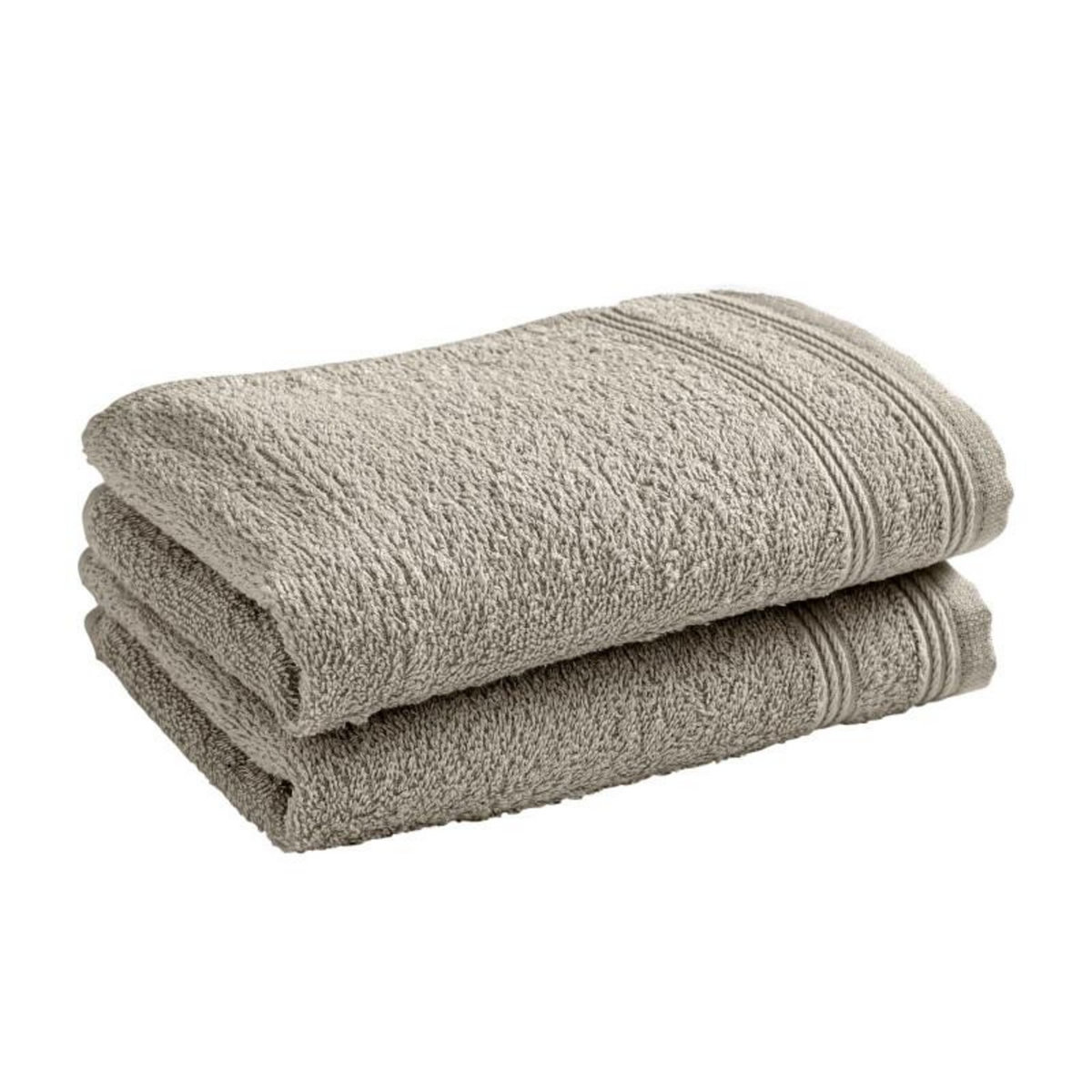 COTON PUR Lot de 2 serviettes invité  Spa  30 x 50 cm / 400 gr/m² -  - Lot de 2 Serviettes invité 30 x 50 cm