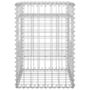 Voir la diapositive 5 : VIDAXL Poteaux a panier de gabion 2 pcs 40x40x60 cm Fer