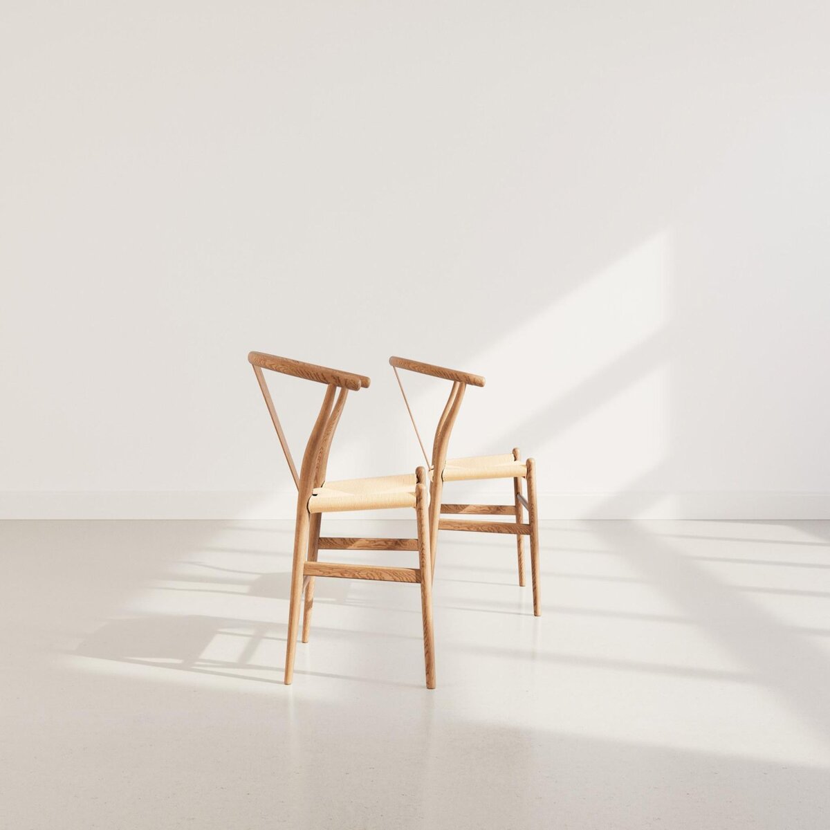 LISA DESIGN Bergen - lot de 2 chaises - bois d'hêtre