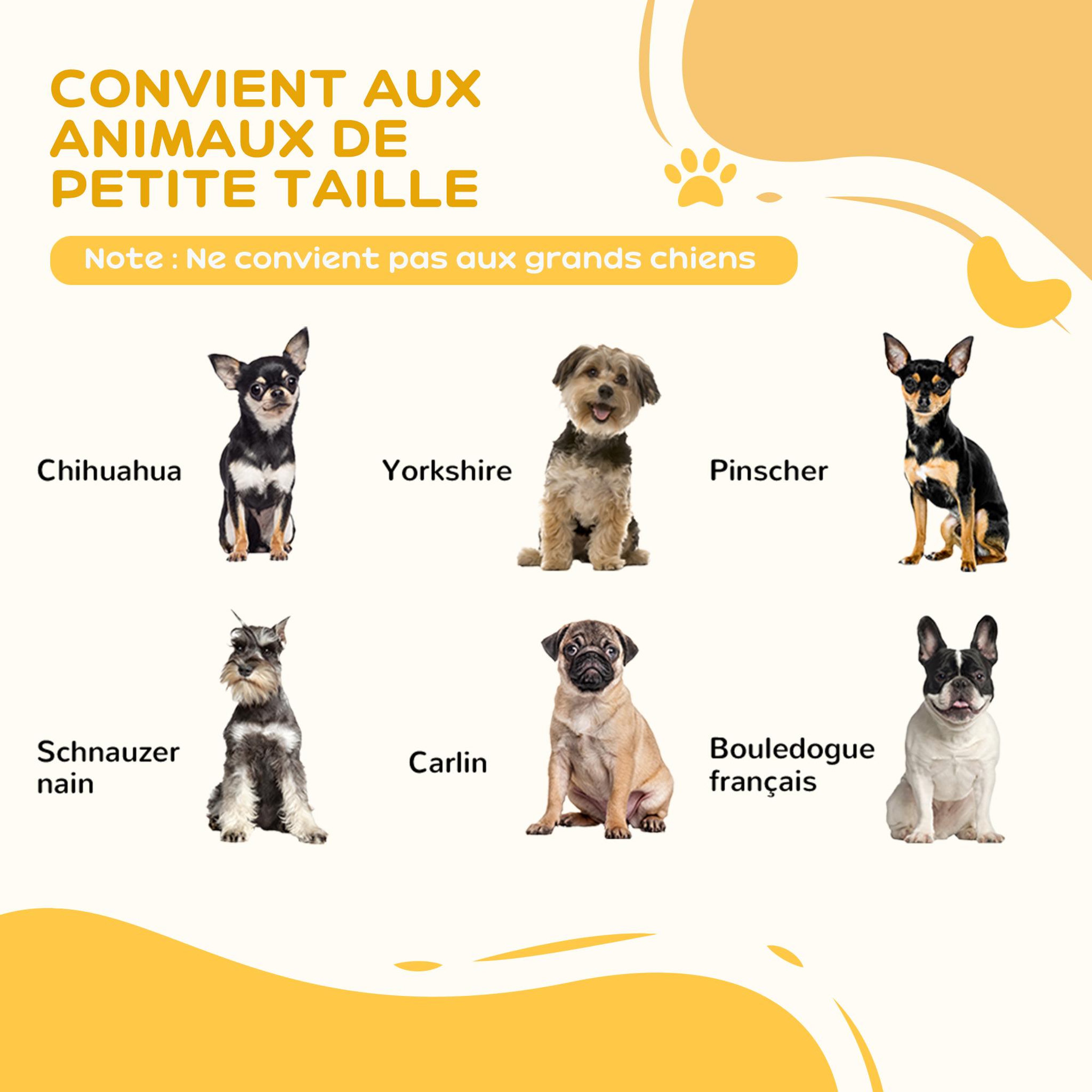 Voir la diapositive 4 : PAWHUT Barrière modulable pliable barrière de sécurité 154,5l x 61h cm mdf blanc