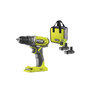 Voir la diapositive 1 : Ryobi Perceuse Visseuse RYOBI - R18DD2-220S - 18V One Plus - 2 batteries 2,0Ah - 1 chargeur