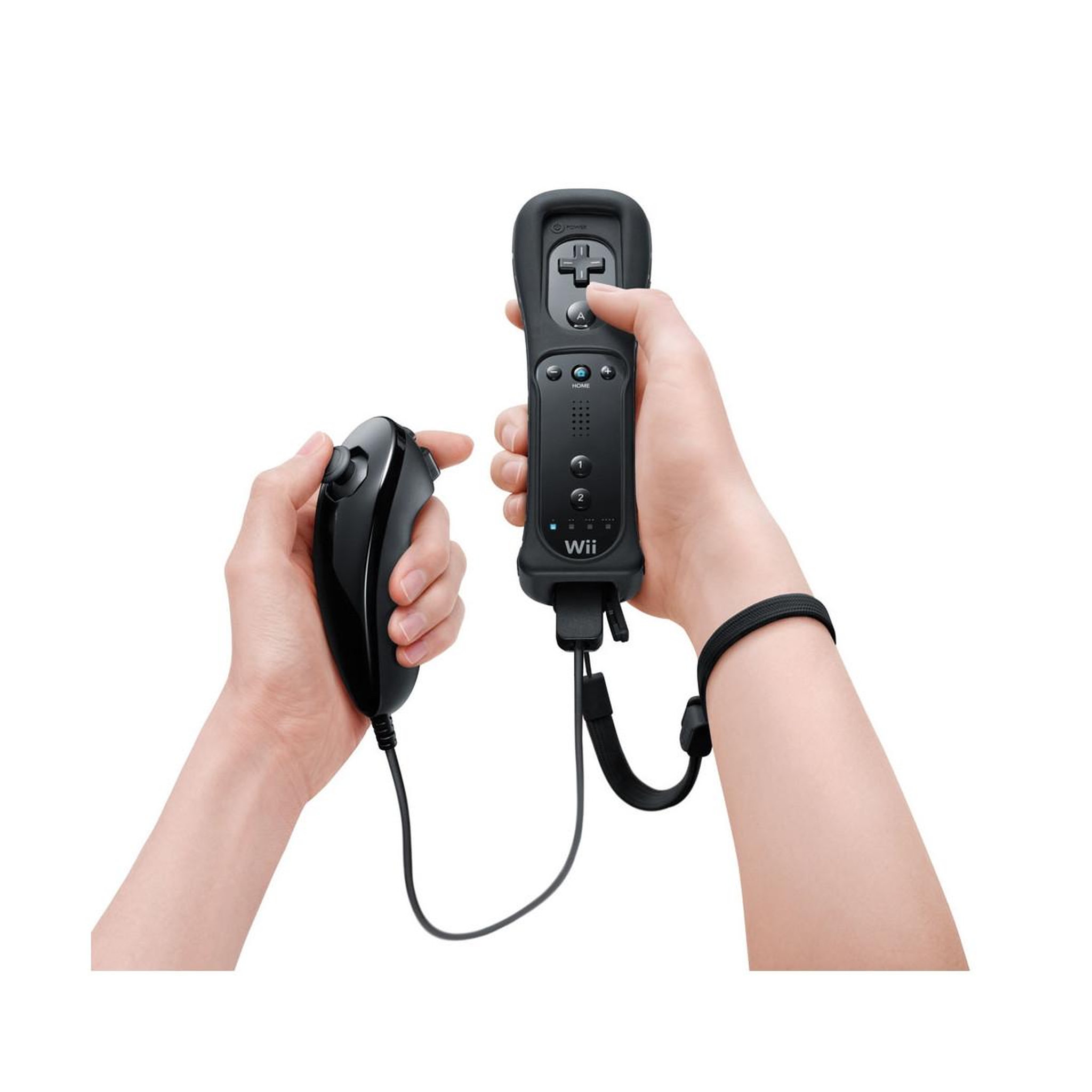 Voir la diapositive 3 : NINTENDO Nintendo Nunchuk Noir Spéciale Nintendo Wii U, Wii